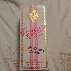 Juicy Couture Pink and Gold Couture Couture Dry Oil Spray (NEW)